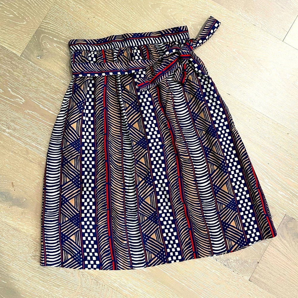 Vintage Patterned Skirt